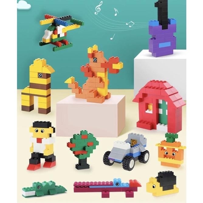 [現貨]1000顆小積木 兒童DIY拼裝益智玩具-細節圖4