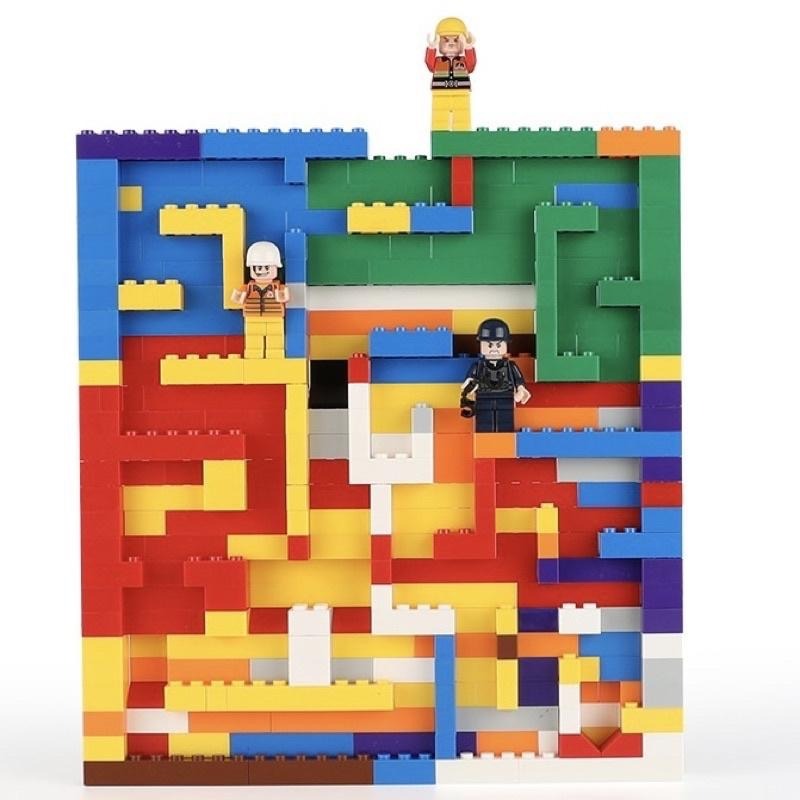 [現貨]1000顆小積木 兒童DIY拼裝益智玩具-細節圖7