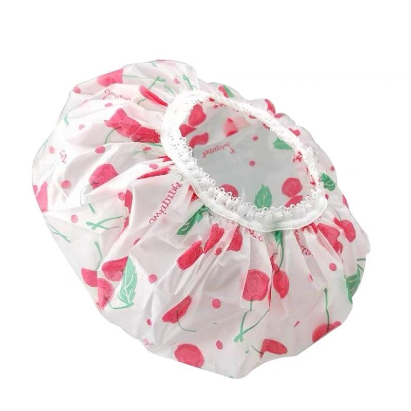 [現貨]防水兒童浴帽 洗澡淋浴帽子 寶寶洗澡防水帽子-細節圖3