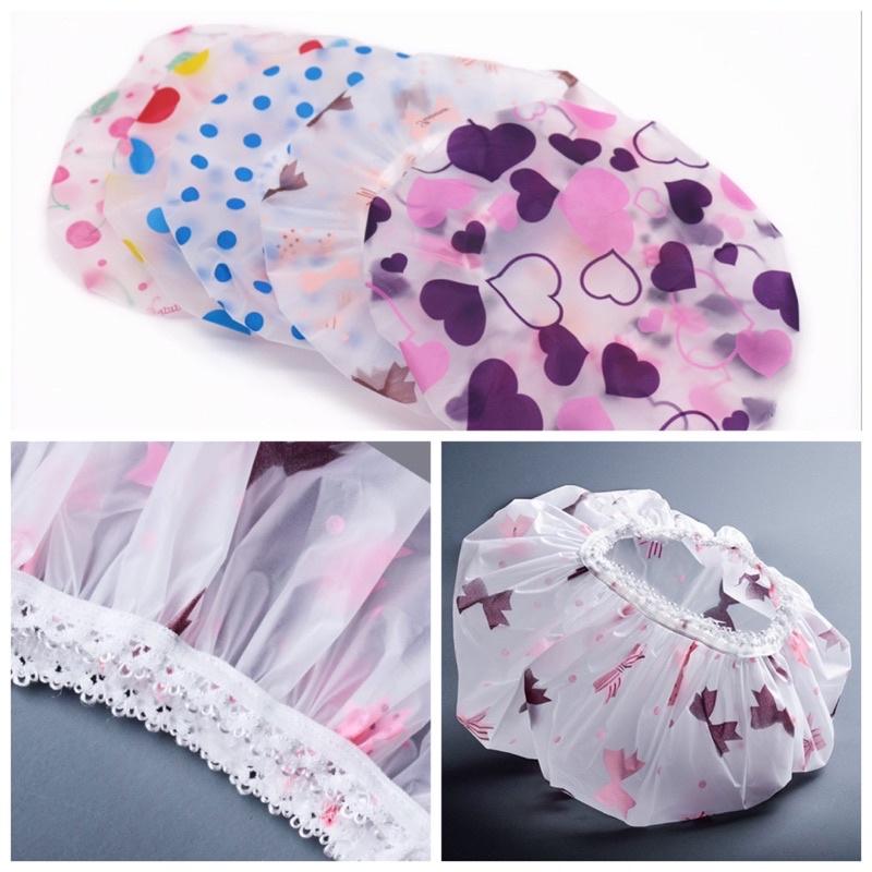 [現貨]防水兒童浴帽 洗澡淋浴帽子 寶寶洗澡防水帽子-細節圖7