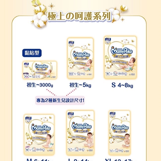 ［現貨］满意白金S60片 M62片滿意寶寶尿布 極上呵護-細節圖2