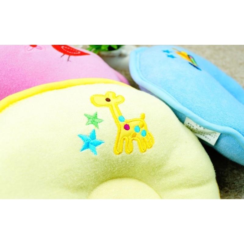 [現貨] 寶寶純棉刺繡圖案定型枕 小號水洗枕 嬰兒枕頭-細節圖5