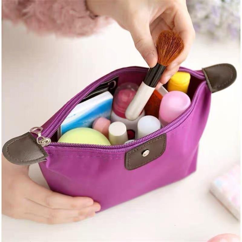 [現貨]繽紛糖果色水餃包 旅行收納包 化妝包-細節圖8