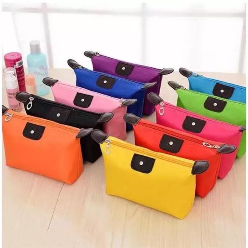 [現貨]繽紛糖果色水餃包 旅行收納包 化妝包-細節圖9