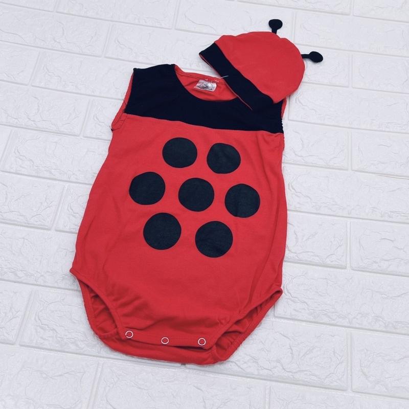 [現貨]90碼碼寶寶可愛短袖包屁衣 12-18M 80-90cm-細節圖2