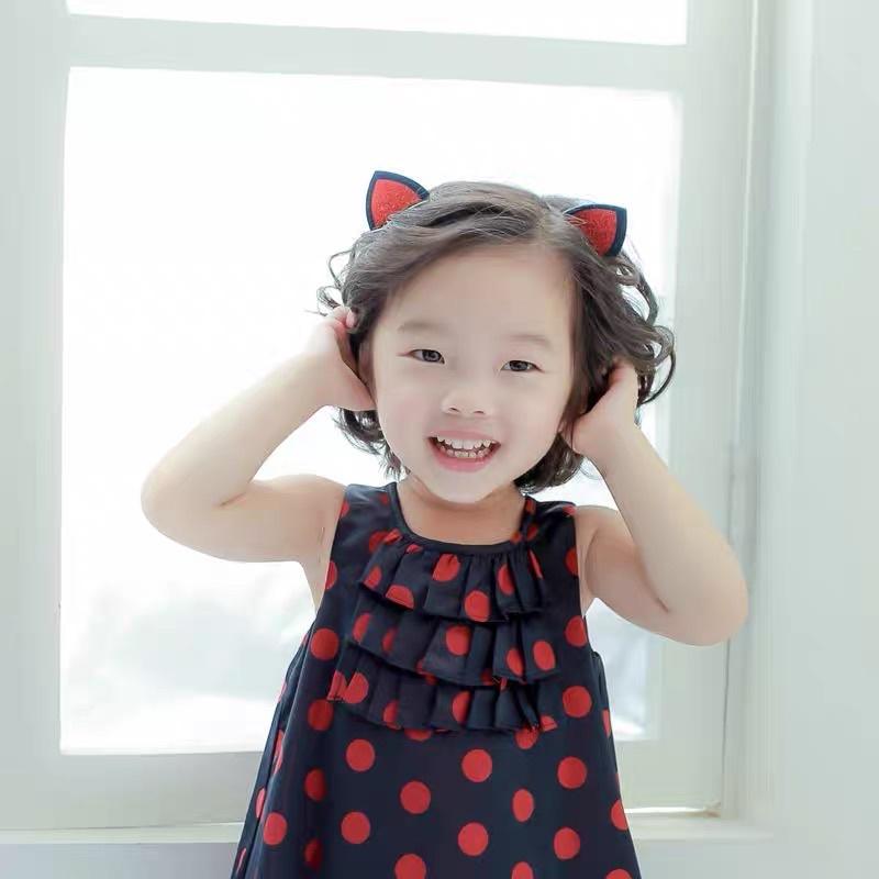 [現貨]女童可愛寶寶貓耳朵髮夾 立體貓咪造型髮夾-細節圖7