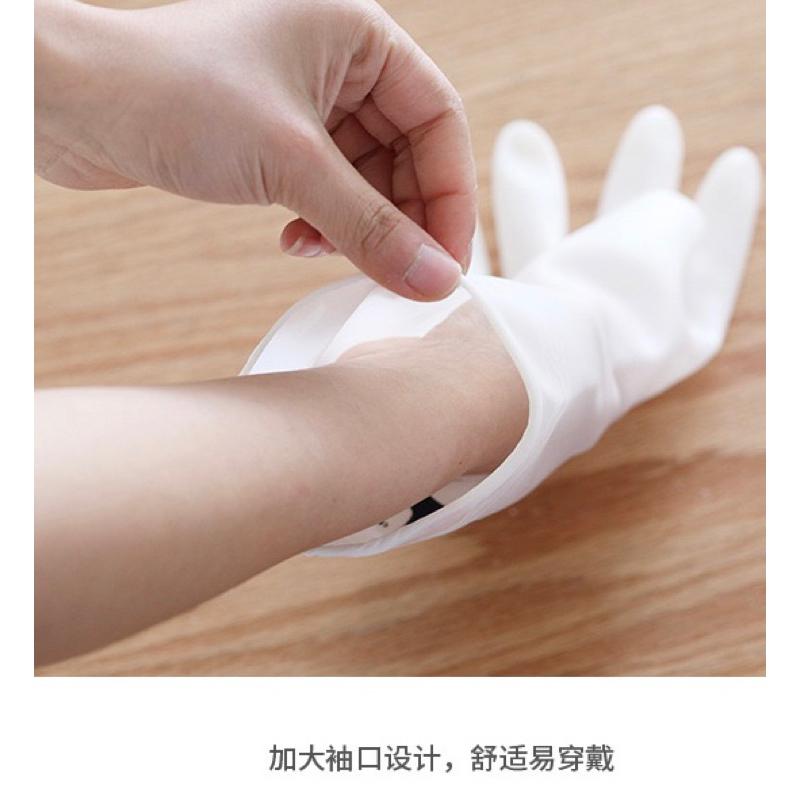 [現貨]廚房清潔家事手套 防水塑膠手套 洗衣橡膠手套-細節圖2