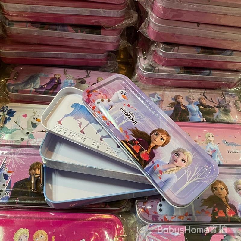 [現貨]正版授權卡通三層鉛筆盒  便當式鐵盒 多功能鉛筆盒 艾莎 彌豆子炭治郎鬼滅之刃 迪士尼 佩佩豬 波利 超人力霸王-細節圖5