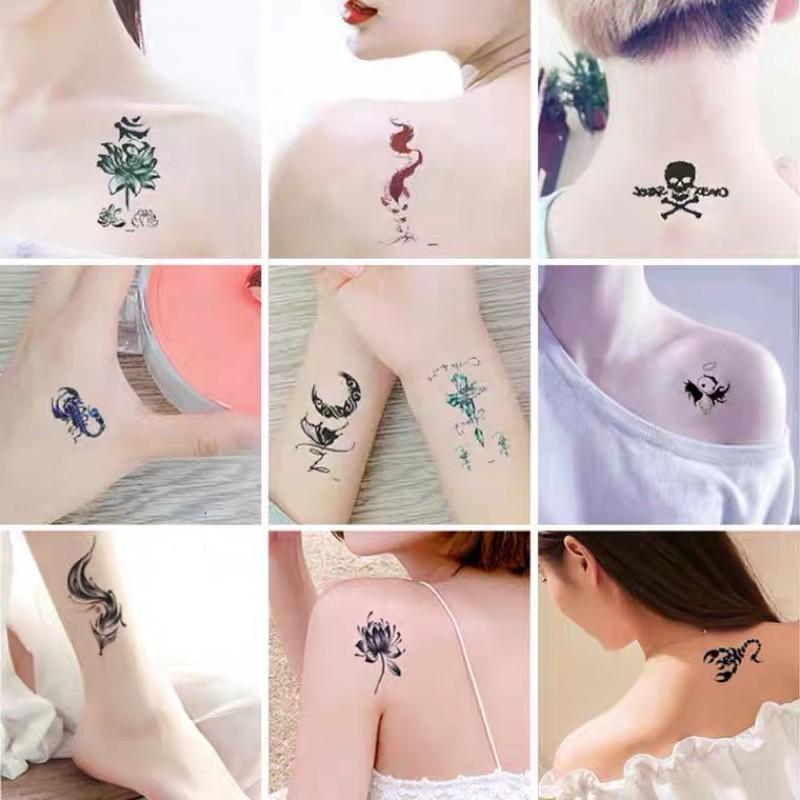 [現貨]小清新紋身貼紙 兒童可愛小動物紋身貼紙 手指貼 刺青貼紙-細節圖6