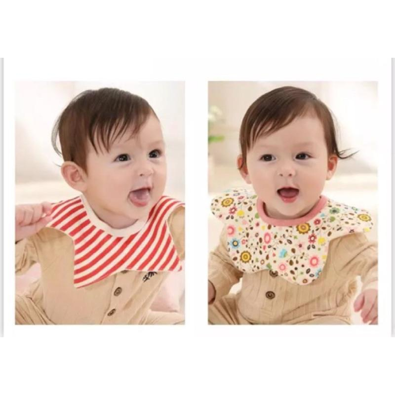 [現貨]360度四層防水嬰兒多功能圍兜口水巾-細節圖4