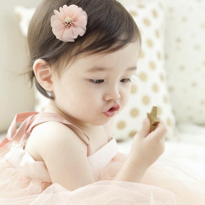 [現貨]寶寶日系可愛髮夾(5件組)  兒童不傷髮小髮夾 公主髮飾-細節圖5