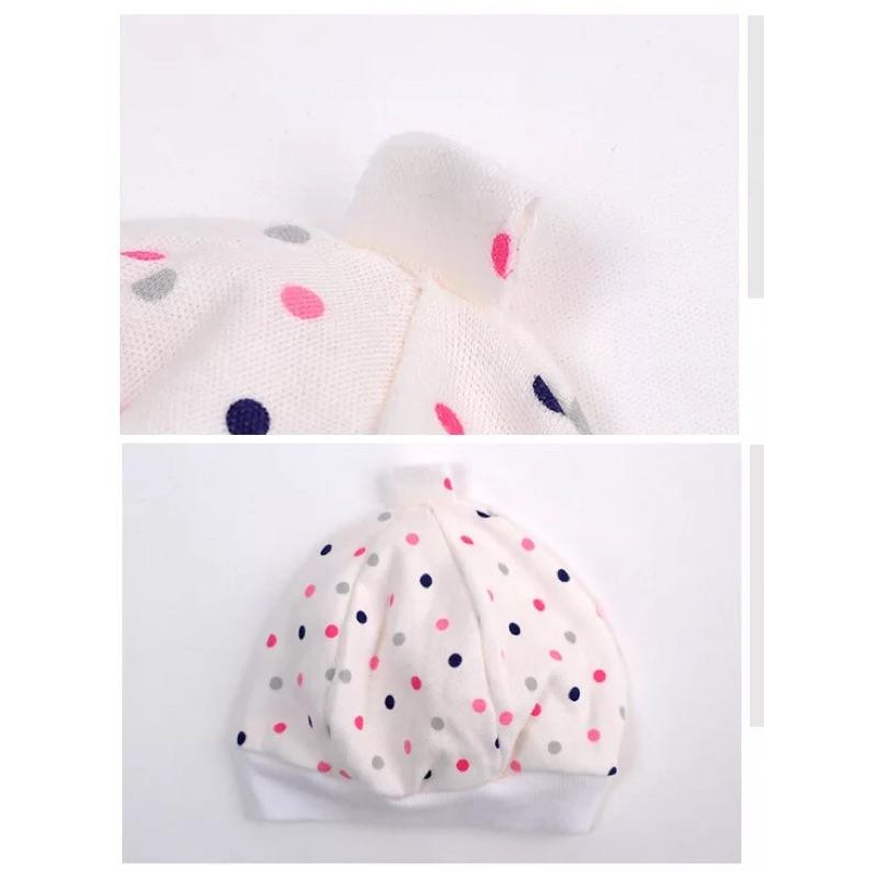 [現貨]純棉可愛嬰兒胎帽 寶寶小帽子-細節圖7