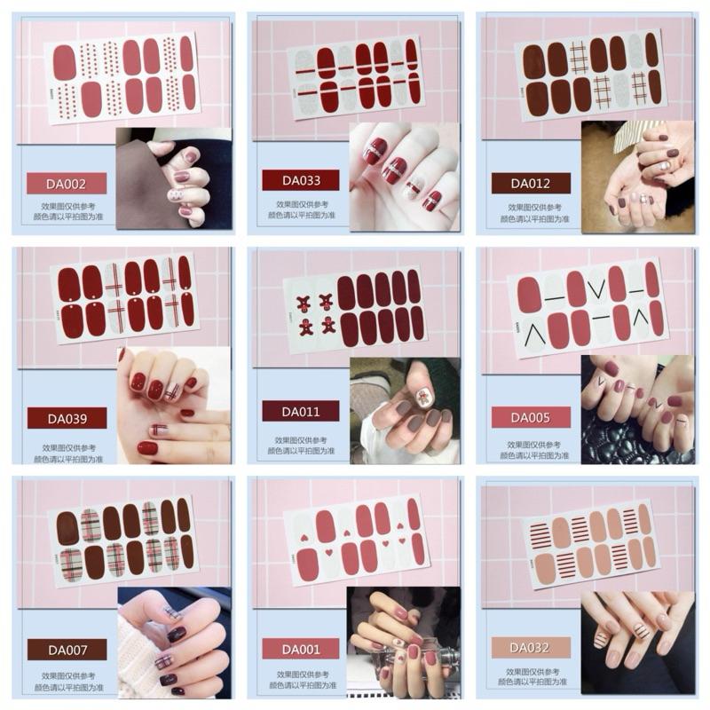 [現貨]不傷甲無毒環保美甲貼 防水指甲貼-細節圖3