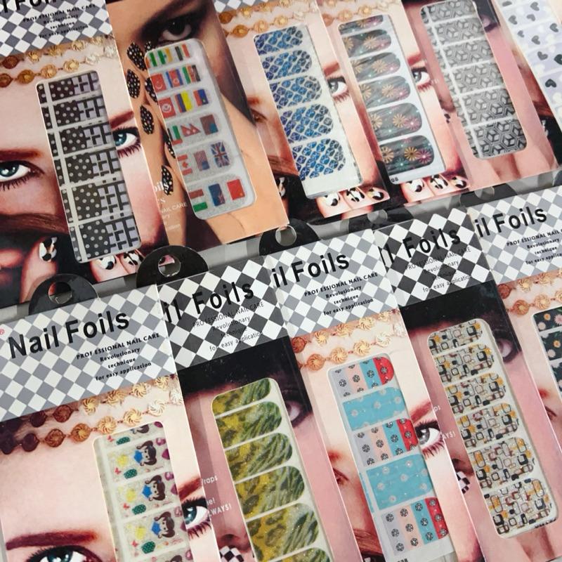 [現貨]不傷甲無毒環保美甲貼 防水指甲貼-細節圖5