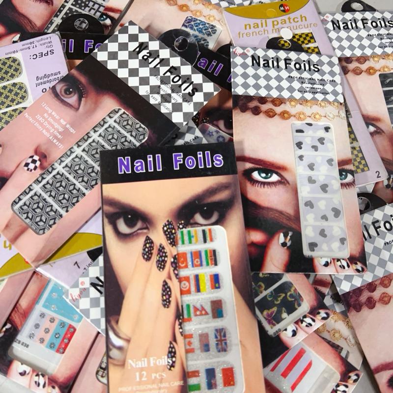 [現貨]不傷甲無毒環保美甲貼 防水指甲貼-細節圖6