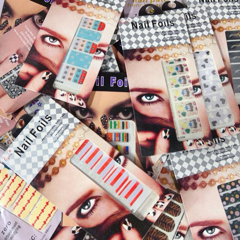 [現貨]不傷甲無毒環保美甲貼 防水指甲貼-細節圖9