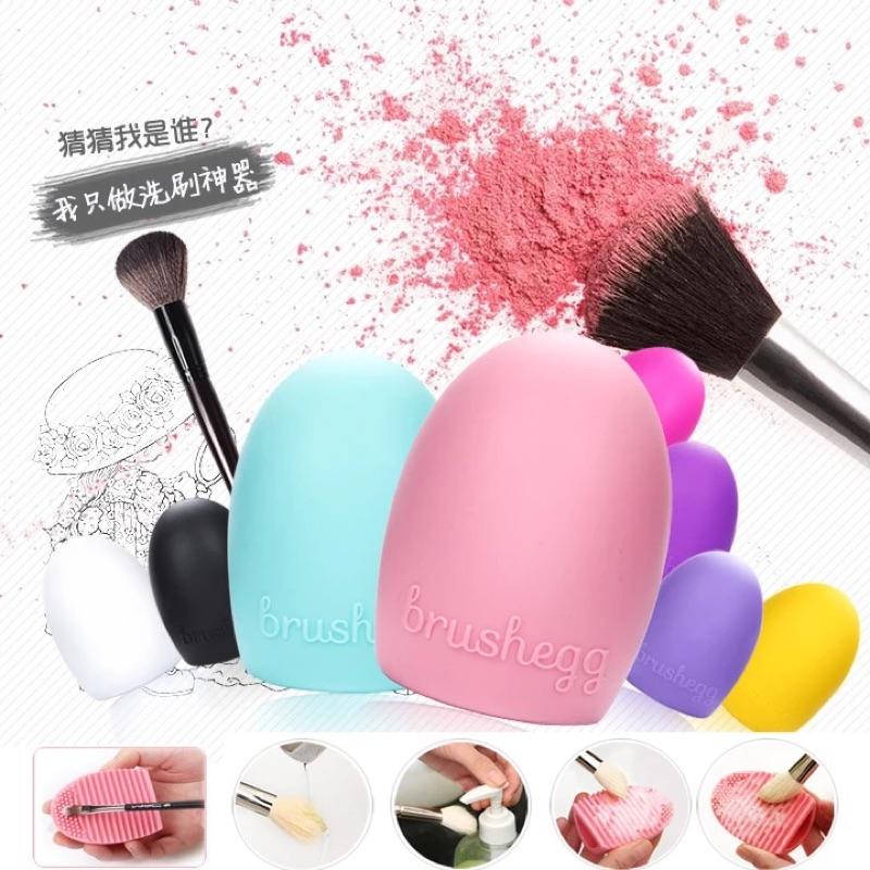 [現貨]  brush egg 洗刷蛋 洗腳刷具清洗神器 腮紅刷粉底刷化妝刷清洗工具-細節圖2
