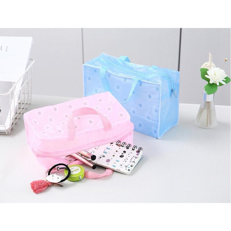 [現貨]簡約旅行用化妝品收納包 沐浴用品收納袋 分裝袋-細節圖2