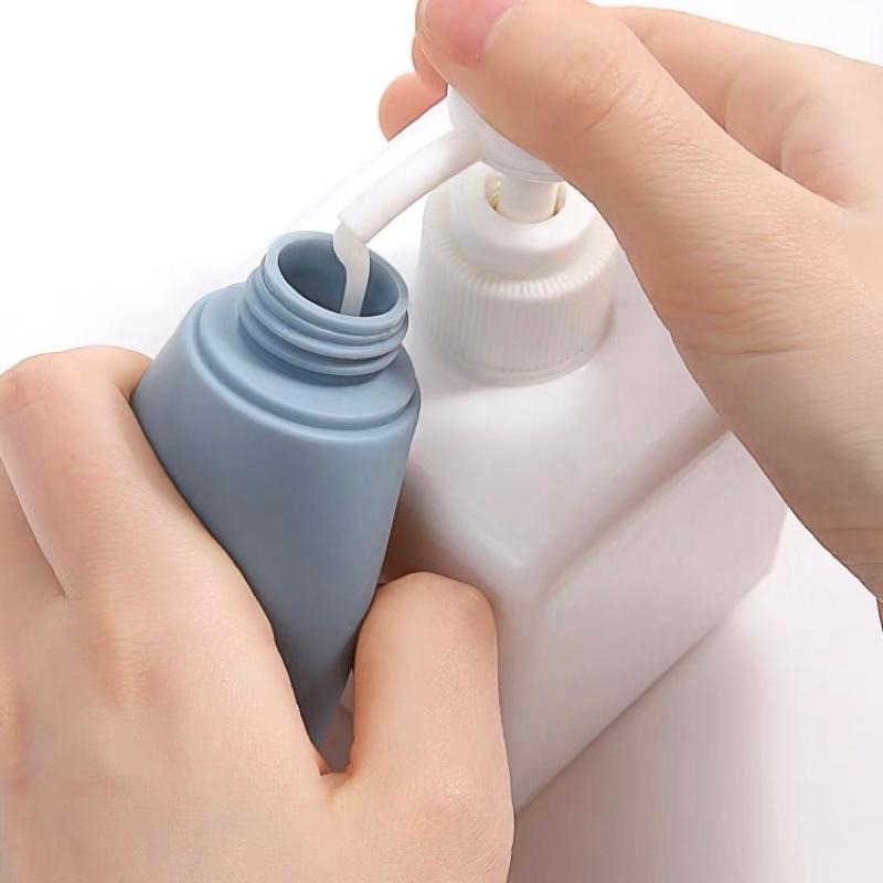 [現貨]軟管旅行擠壓瓶 沐浴乳分裝瓶 洗髮精分裝罐 乳液分裝-細節圖4