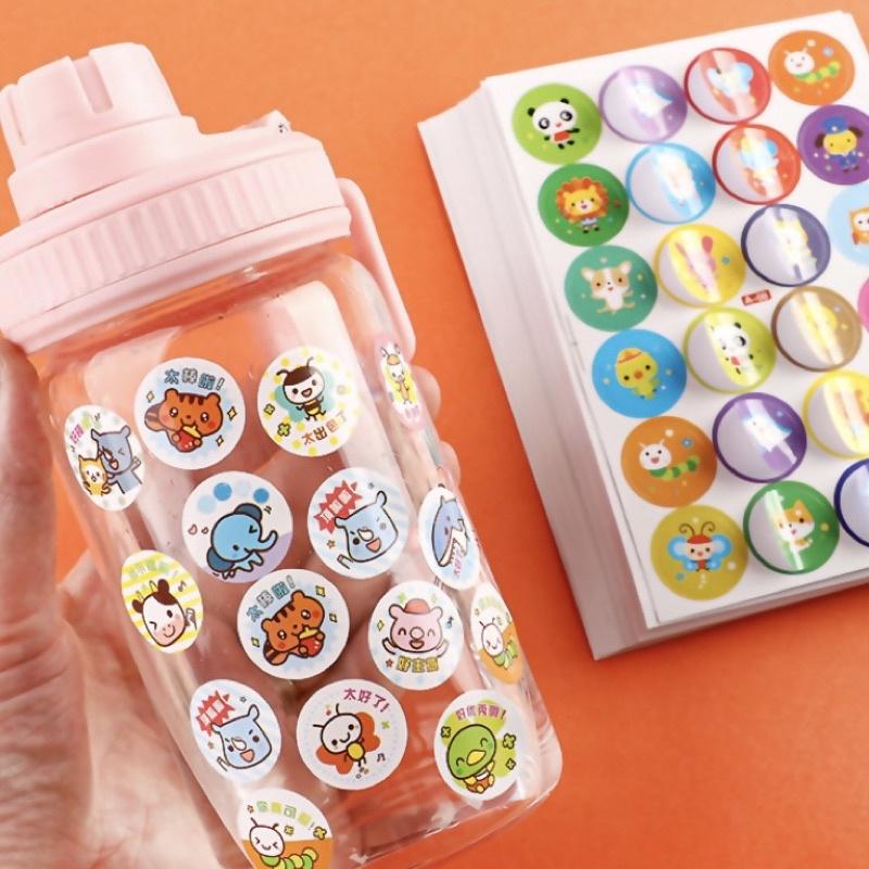 [現貨]幼兒園獎勵小貼紙(240枚入）可愛小動物貼紙-細節圖6