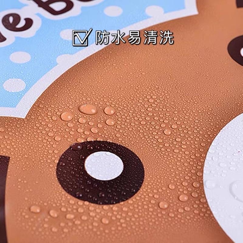 [現貨]可愛造型Eva防水圍兜 吃飯兜 可接食物吃飯大圍兜-細節圖7