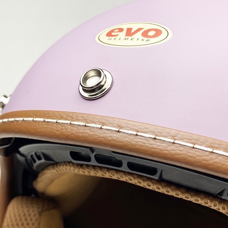 涼感♥️EVO evo ALISA 消光 艾莉莎 騎士帽 墨鏡 安全帽 復古安全帽 電鍍片 內墨鏡 內藏鏡片-細節圖2