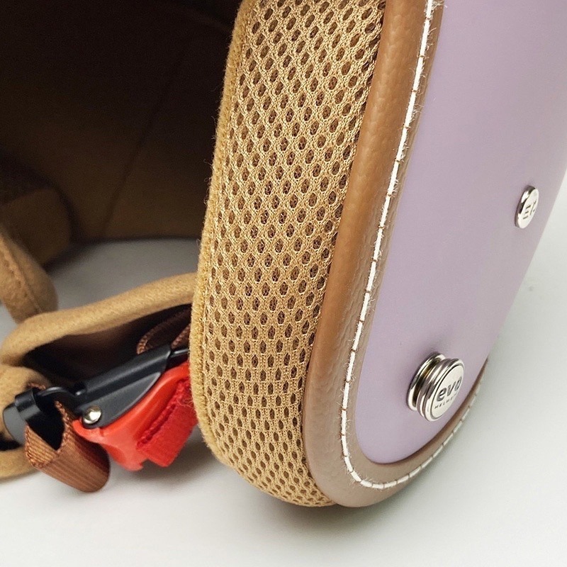 涼感♥️EVO evo ALISA 消光 艾莉莎 騎士帽 墨鏡 安全帽 復古安全帽 電鍍片 內墨鏡 內藏鏡片-細節圖3