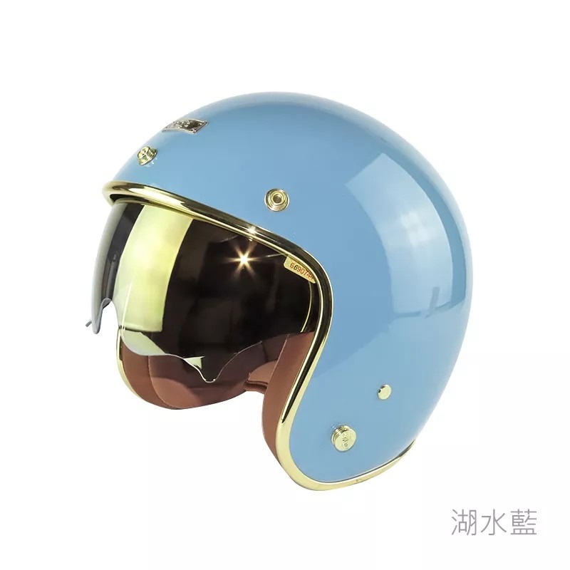 涼感內襯♥️Ninja 晶淬 806b 特仕版 墨鏡 內鏡片 騎士帽 復古安全帽 內藏墨鏡 內藏鏡 電鍍內墨鏡 醺砂-規格圖5