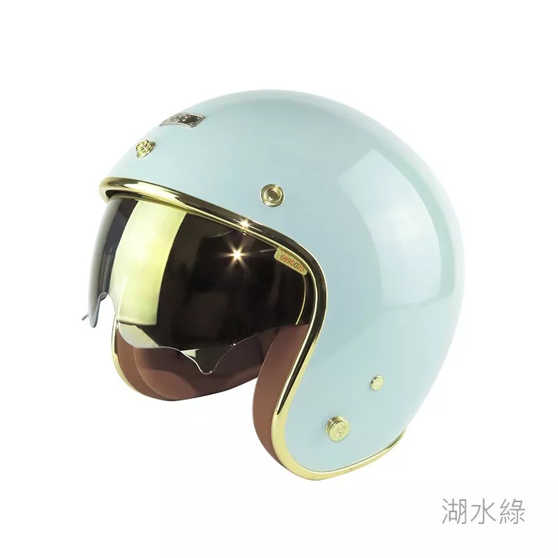 涼感內襯♥️Ninja 晶淬 806b 特仕版 墨鏡 內鏡片 騎士帽 復古安全帽 內藏墨鏡 內藏鏡 電鍍內墨鏡 醺砂-規格圖5