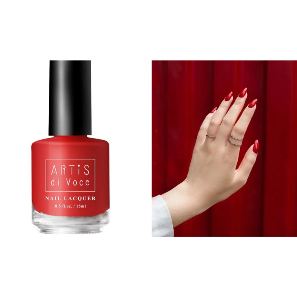 (現貨)JNA檢定用ARTiS di Voce 透明上層指甲油/魅力紅/底層紅潤感-細節圖3