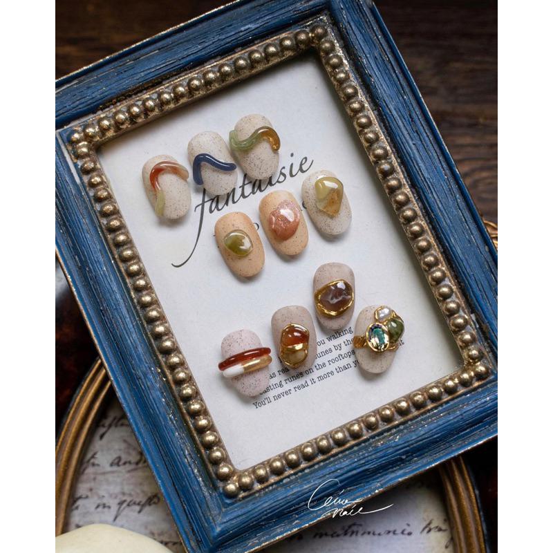 (現貨當天寄）GINA 免清雕塑軟糖膠9色套組 3ML /軟糖膠/固態凝膠-細節圖2