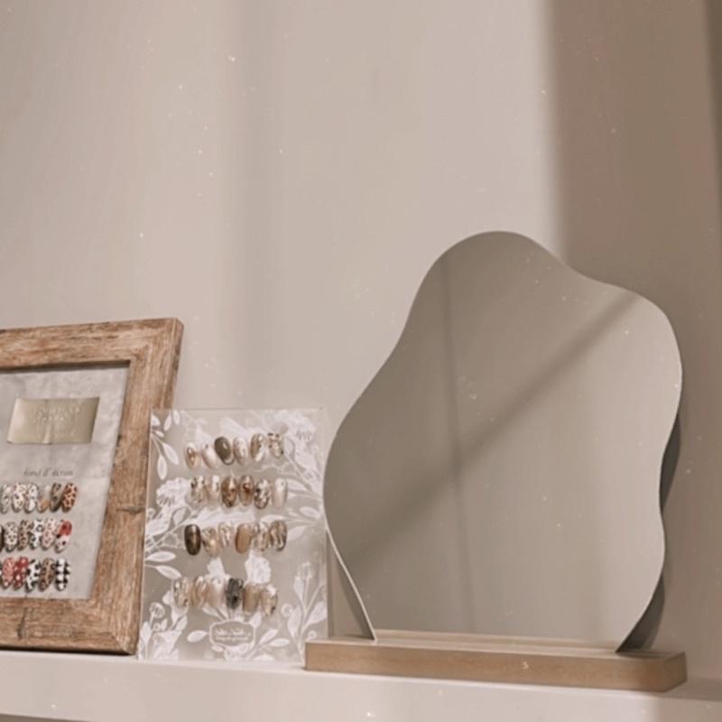 (現貨）壓克力鏡/不規則鏡面/拍照道具/美甲拍照道具-細節圖4