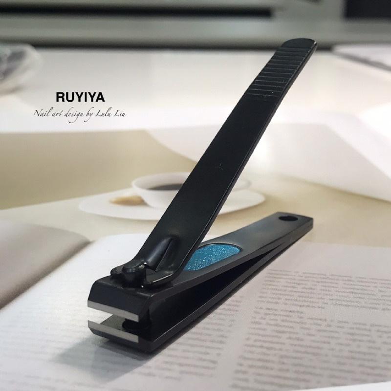 (現貨）RUYIYA平口指甲剪/黑色指甲剪/專業用指甲剪/美甲檢定/JNA檢定/Ruyi 指甲剪-細節圖3