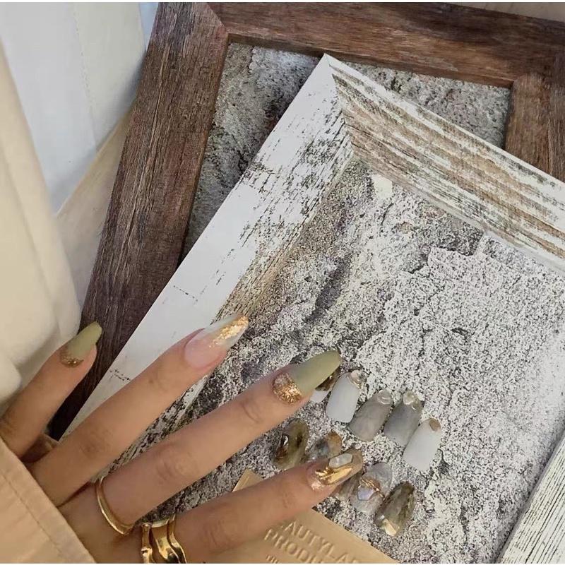（現貨）質感相框/美甲相框/白色/底版霧面石紋/拍照道具/木紋相框/美甲拍照/甲片拍攝-細節圖7