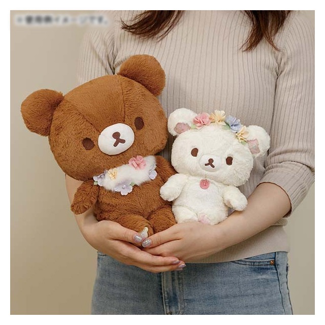 【Rilakkuma/拉拉熊】花香下午茶系列小小熊大公仔-細節圖3