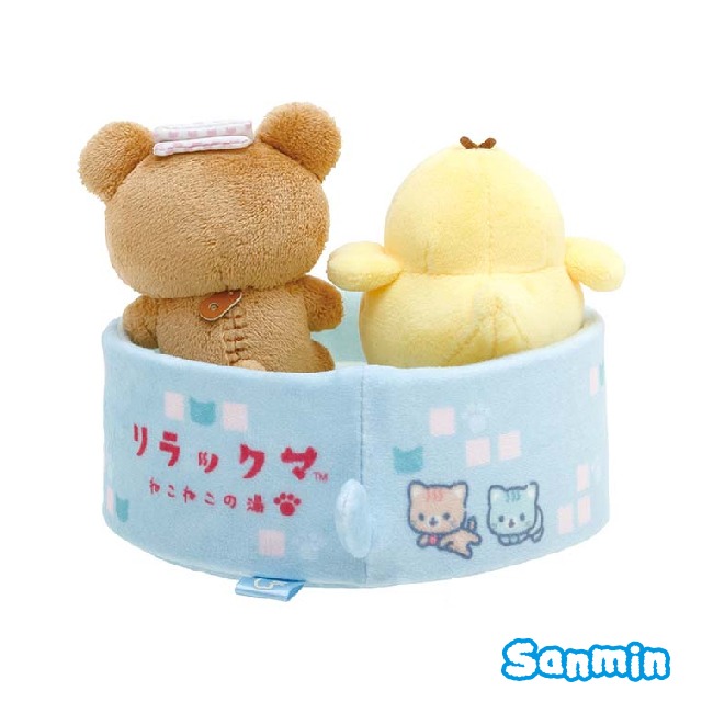 【Rilakkuma/拉拉熊】泡湯系列泡湯公仔組-細節圖2