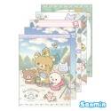 【Rilakkuma/拉拉熊】露營系列大便條本(全2款)-規格圖3