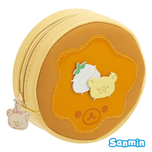 【Rilakkuma/拉拉熊】甜點遊樂園系列厚鬆餅造型小包