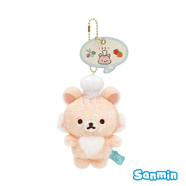 【Rilakkuma/拉拉熊】披薩系列玩偶吊飾-細節圖4