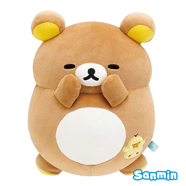 【Rilakkuma/拉拉熊】披薩系列大大抒壓玩偶-細節圖2