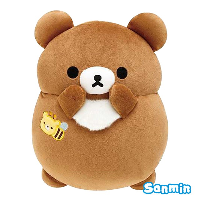 【Rilakkuma/拉拉熊】披薩系列大大抒壓玩偶-細節圖3