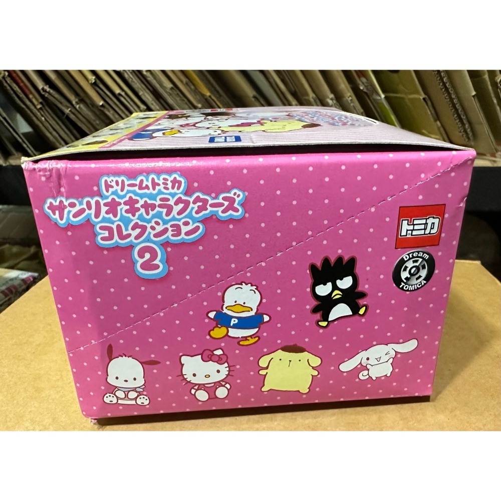 Tomica DM 三麗鷗家族 小汽車抽抽樂 第二彈 一中盒 6款-細節圖2