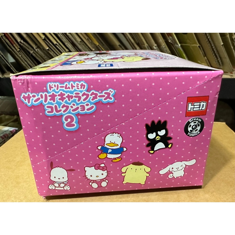 Tomica DM 三麗鷗家族 小汽車抽抽樂 第二彈 一中盒 6款-細節圖2