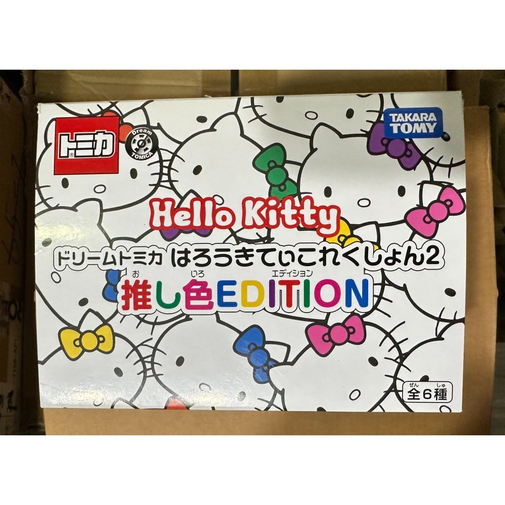 Dream TOMICA Hello kitty  2017抽抽樂～麗嬰國際正版，六台一組不重複-細節圖2