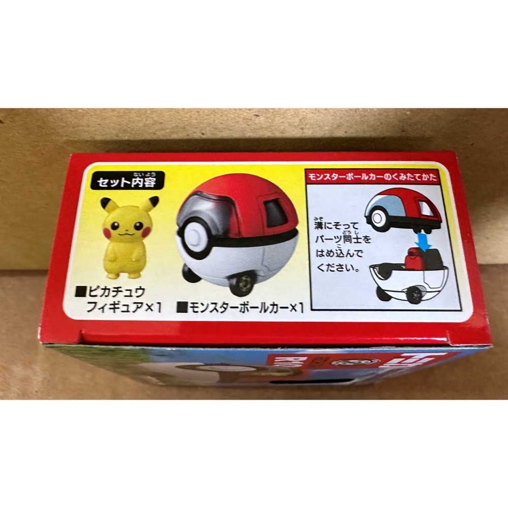 TOMICA R10 皮卡丘 精靈球駕駛艙小精靈 寶可夢-細節圖3