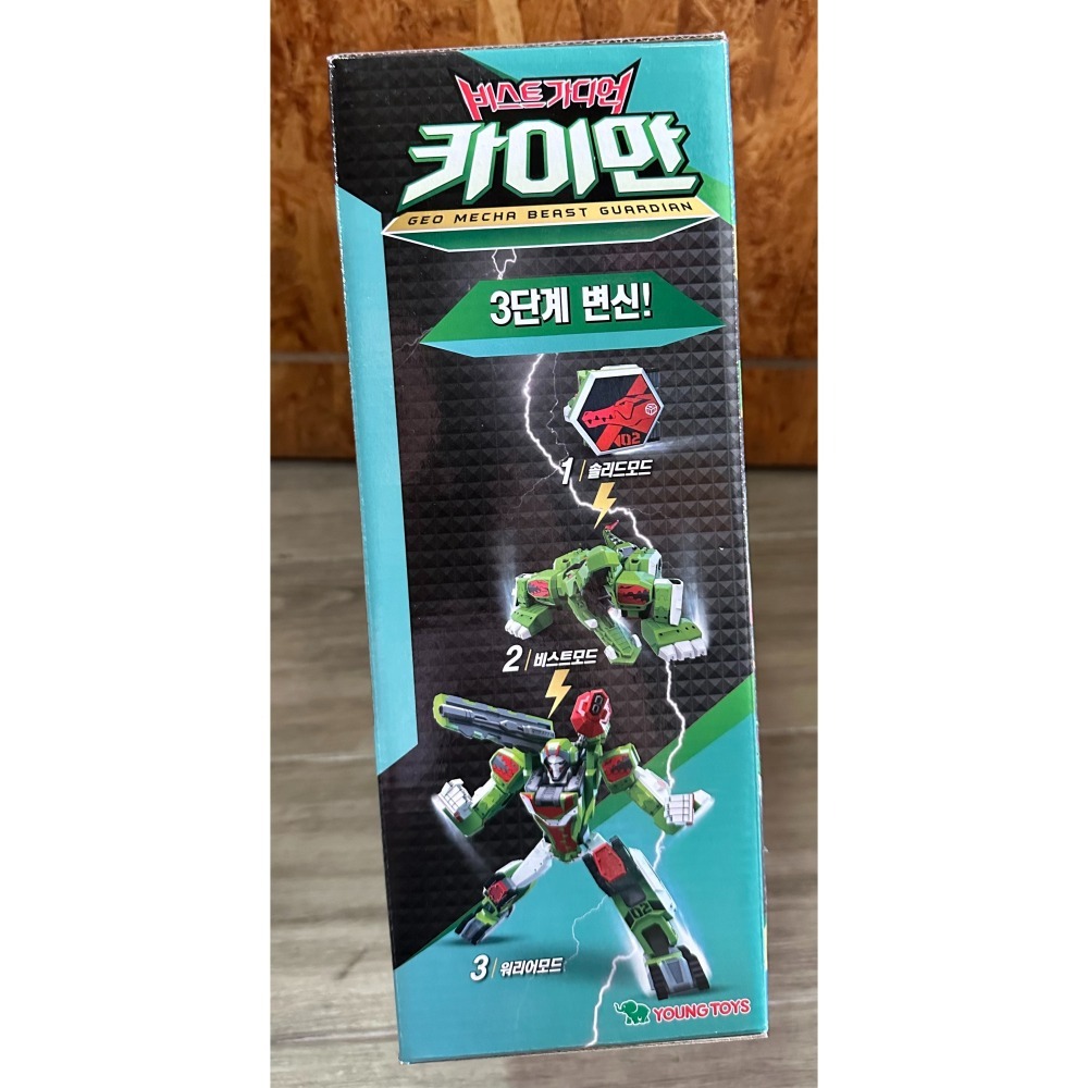 麗嬰國際正版 大型 GM機甲超獸王 GEO MECHA 綠鱷王02-細節圖3