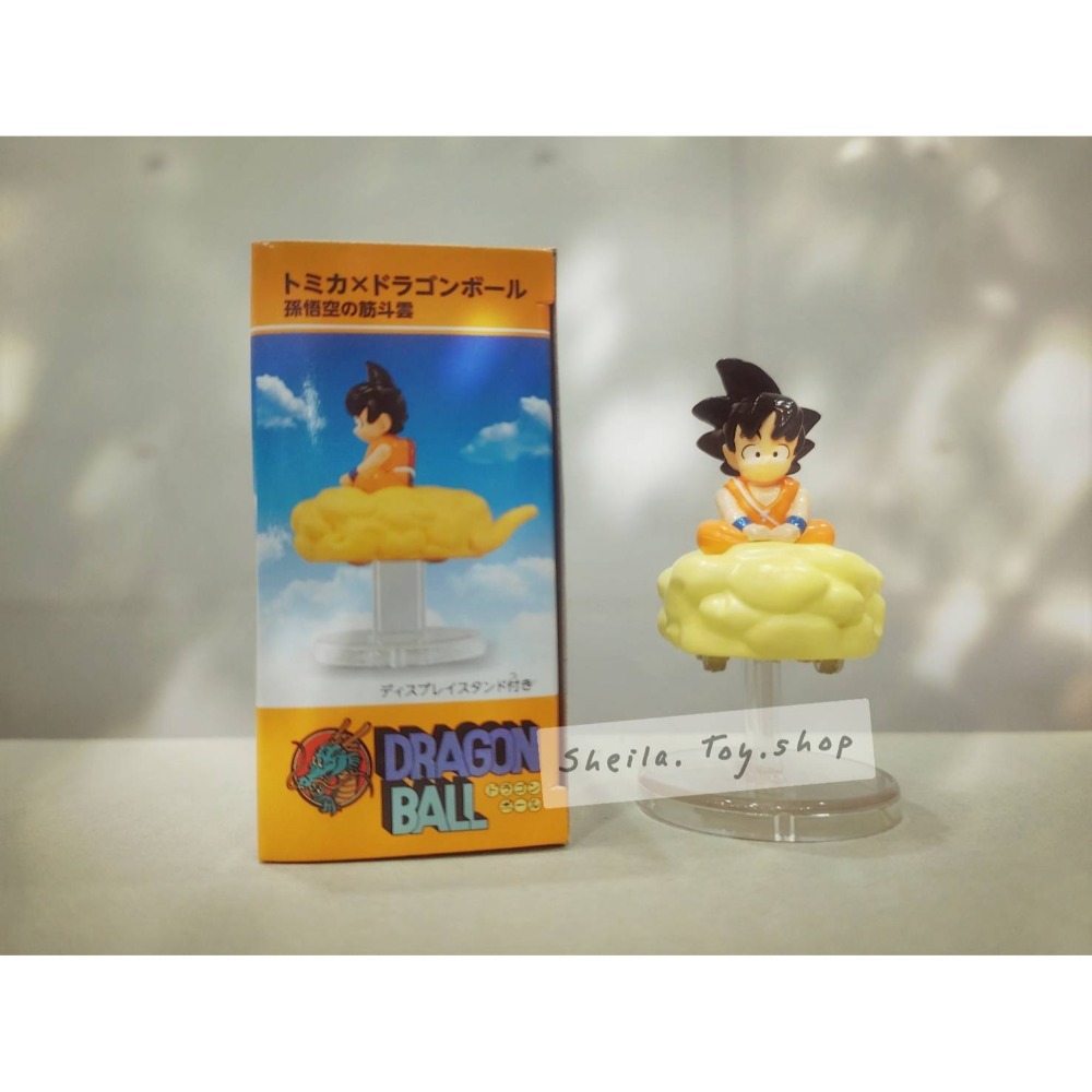TOMICA 多美 X 七龍珠 Dragon Ball孫悟空 筋斗雲 布瑪膠囊 9號 機車-規格圖3