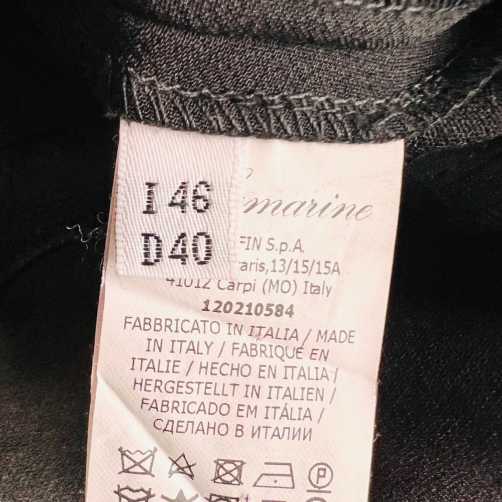 二手 名品Escada黑色裙子36-細節圖3