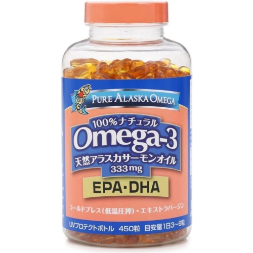 日本🇯🇵 好市多 Costco 限定 Pure Alaska Omega 純阿拉斯加野生鮭魚油 魚油 450粒