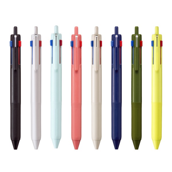 日本 三菱 UNI JETSTREAM 油性三色筆 SXE3-507 多機能筆 多色機能筆 3色筆-細節圖2
